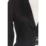Blazer von H&M, in der Farbe Schwarz, aus Baumwolle, andere Perspektive, Vorschaubild