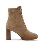 High Heel Stiefelette von Lascana, in der Farbe Beige, aus Textil, andere Perspektive, Vorschaubild