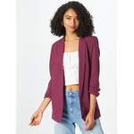 Blusenblazer von Pieces, in der Farbe Rot, aus Polyester, andere Perspektive, Vorschaubild