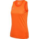 T-Shirt von NEWLINE, in der Farbe Orange, aus Polyester, andere Perspektive, Vorschaubild