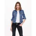 Jeansjacke von Only, in der Farbe Blau, aus Polyester, andere Perspektive, Vorschaubild