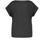 T-Shirt von SAMOON, in der Farbe Schwarz, aus Baumwolle, andere Perspektive, Vorschaubild