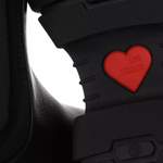 Sneaker von Love Moschino, in der Farbe Schwarz, aus Textil, andere Perspektive, Vorschaubild