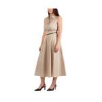 Kleid von Max Mara, in der Farbe Beige, andere Perspektive, Vorschaubild