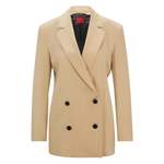 Longblazer von HUGO, in der Farbe Beige, aus Polyester, Vorschaubild