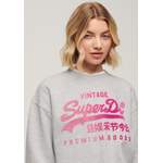 Sweatshirt von Superdry, in der Farbe Grau, andere Perspektive, Vorschaubild