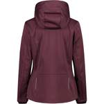 Softshelljacke von CMP, in der Farbe Rot, aus Polyester, andere Perspektive, Vorschaubild