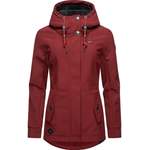 Softshelljacke von Ragwear, in der Farbe Rot, Vorschaubild