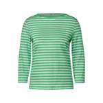 T-Shirt von cecil, in der Farbe Grün, aus Baumwolle, andere Perspektive, Vorschaubild