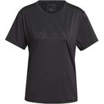 T-Shirt von adidas Sportswear, in der Farbe Schwarz, aus Polyester, andere Perspektive, Vorschaubild