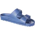 Badelatschen von Birkenstock, in der Farbe Blau, aus Kunststoff, andere Perspektive, Vorschaubild