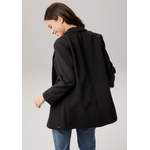 Longblazer von laura scott, in der Farbe Schwarz, aus Webstoff, andere Perspektive, Vorschaubild