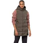 Daunenwesten & Steppweste von Jack Wolfskin, in der Farbe Braun, aus Polyester, andere Perspektive, Vorschaubild