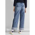 5-Pocket-Jeans von Street One, in der Farbe Blau, andere Perspektive, Vorschaubild