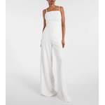 Jumpsuit von Max Mara, in der Farbe Weiss, aus Polyester, andere Perspektive, Vorschaubild