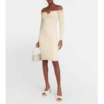 Kleid von Jacquemus, in der Farbe Beige, aus Baumwollstoff, andere Perspektive, Vorschaubild