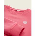 Sweatshirt von Tom Tailor, in der Farbe Rosa, aus Baumwolle, andere Perspektive, Vorschaubild