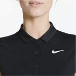 Poloshirt von Nike, in der Farbe Rosa, aus Polyester, andere Perspektive, Vorschaubild