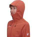 Funktionsjacke von mammut, in der Farbe Rot, aus Polyester, andere Perspektive, Vorschaubild