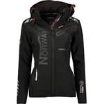 Softshelljacke von geographical norway, in der Farbe Schwarz, andere Perspektive, Vorschaubild