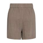 Shorts von Pieces, in der Farbe Braun, aus Viskose, andere Perspektive, Vorschaubild