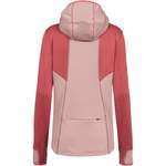 Fleecejacke von unifit, in der Farbe Rot, aus Polyester, andere Perspektive, Vorschaubild