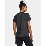 T-Shirt von Under Armour, in der Farbe Schwarz, aus Polyester, andere Perspektive, Vorschaubild