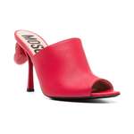 Sandale von Moschino, in der Farbe Rot, andere Perspektive, Vorschaubild