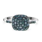 Blauer Diamant-Ring der Marke ShopLC