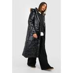 Gepolsterte Maxi-Jacke der Marke boohoo