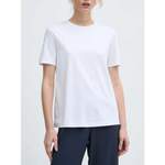 T-Shirt von Max Mara Leisure, in der Farbe Weiss, aus Baumwolle, andere Perspektive, Vorschaubild