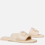 Pantolette von TORY BURCH, in der Farbe Beige, aus Leder, andere Perspektive, Vorschaubild