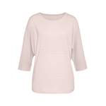 Rundhalsshirt von VIVANCE, in der Farbe Rosa, aus Polyester, andere Perspektive, Vorschaubild