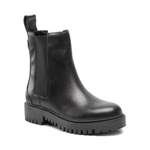 Chelsea-Boot von Guess, in der Farbe Schwarz, aus Leder, andere Perspektive, Vorschaubild