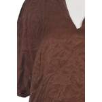 Klassische Bluse von YAYA, in der Farbe Braun, aus Viskose, andere Perspektive, Vorschaubild