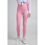 Sportleggings von TheJoggConcept., in der Farbe Rosa, andere Perspektive, Vorschaubild