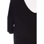 Klassische Bluse von Emilia Lay, in der Farbe Schwarz, aus Elasthan, andere Perspektive, Vorschaubild