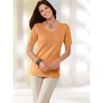 Rundhalspullover von Classic Basics, in der Farbe Orange, aus Polyacryl, Vorschaubild