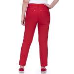 Chinohose von KjBRAND, in der Farbe Rot, aus Webstoff, andere Perspektive, Vorschaubild