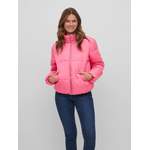 Winterjacke von Vila, in der Farbe Rosa, aus Polyester, andere Perspektive, Vorschaubild