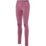 Leggings von Hummel, in der Farbe Rosa, aus Elasthan, andere Perspektive, Vorschaubild