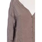 Klassische Bluse von Humanoid, in der Farbe Beige, aus Viskose, andere Perspektive, Vorschaubild