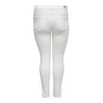 Jegging von ONLY Carmakoma, in der Farbe Weiss, aus Polyester, andere Perspektive, Vorschaubild