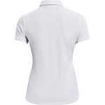 T-Shirt von Under Armour, in der Farbe Weiss, aus Polyester, andere Perspektive, Vorschaubild