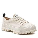 Sneaker von Palladium, in der Farbe Beige, aus Leder, andere Perspektive, Vorschaubild