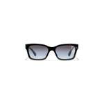 Sonstige Sonnenbrille von Chanel, in der Farbe Schwarz, aus Acetat, andere Perspektive, Vorschaubild