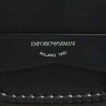 Schultertasche von Emporio Armani, in der Farbe Schwarz, aus Leder, andere Perspektive, Vorschaubild