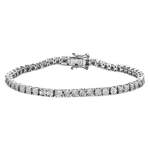 Weißes Diamant-Armband der Marke ShopLC