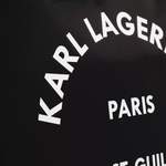 Sonstige Handtasche von Karl Lagerfeld, in der Farbe Schwarz, aus Textil, andere Perspektive, Vorschaubild