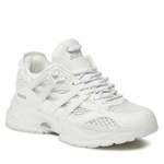 Sneaker von Guess, in der Farbe Weiss, aus Textil, andere Perspektive, Vorschaubild